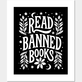 Read banned books Posters and Art